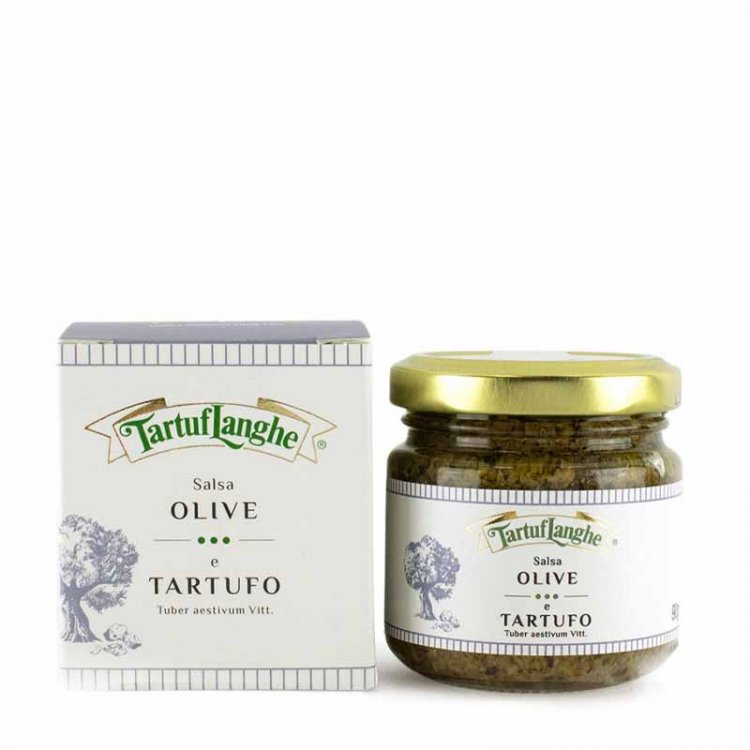 TartfLanghe | Salsa di olive con tartufo