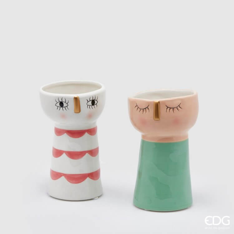 EDG | Vaso doll in ceramica con vestito | For[Me]One